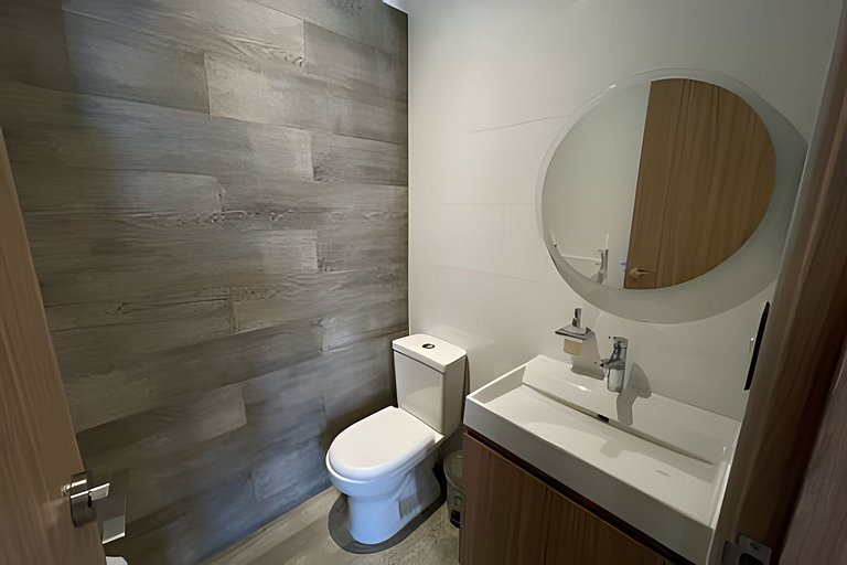 1BR with private terrace and BBQ in Chicó