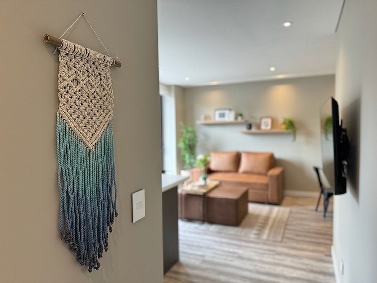 2BR with private terrace and balcony in Chicó