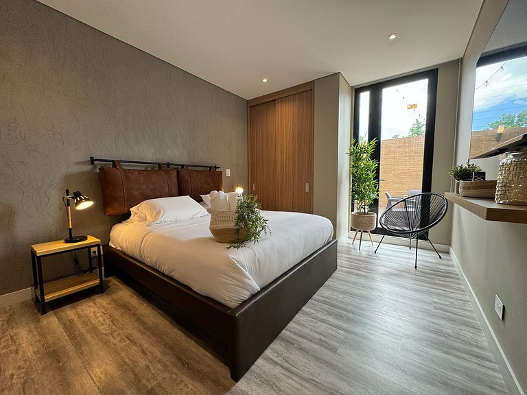 2 hab con terraza privada y balcón en Chicó