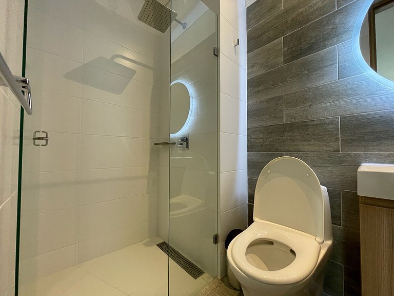 Loft de 1 hab con balcón y vista en Chicó