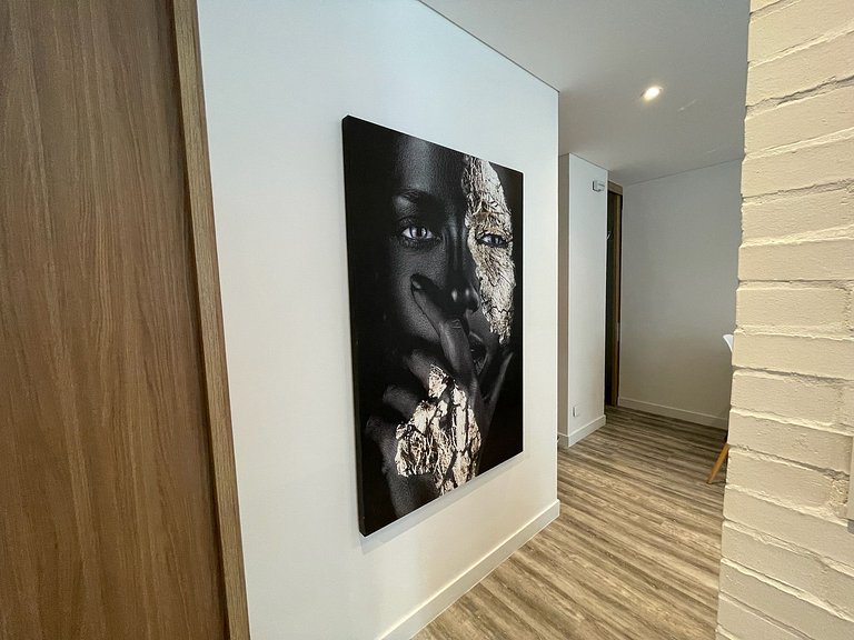 Loft de 1 hab con parqueadero gratis en Chicó